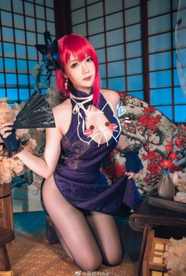 Azur Lane Putera Hitam Cheongsam@雪清Astra- (9P)