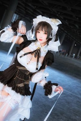 Azur Lane Cheshire @guiwuyao tiada di sana w (Fotografi: @久久 cuti) (Kugou Mushroom·Karnival Muzik Animasi Kelip-kelip) (9P)