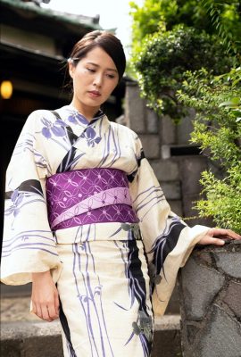 Miho Tsuno Yukata dan kulit kosong (121P)