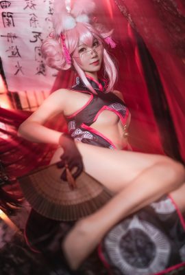 (Selebriti Inte) Edisi Koleksi “Killing Cheongsam Keyanskaya” Beautiful Legs Coser Kurokawa (12P)