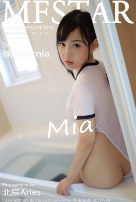 (Siri Akademi Model MFStar) 2020.01.06 VOL.250 Xu Weiwei mia foto seksi (55P)