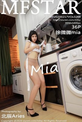 (Akademi Model MFStar) 2020.02.17 Jld.268 Xu Weiwei mia foto seksi (37P)