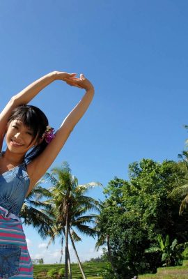 (Koleksi dalam talian) Gambar Manfaat Rayuan Pelakon Cantik-Sasa Handa di tepi Kolam (50P)