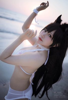 (Siri Koleksi Dalam Talian) Pos Kebajikan VIP “Atago Swimsuit” Hime NAAYAKO Miaozi (28P)