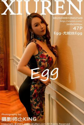 (Siri Rangkaian Rancangan Xiuren) 2020.09.10 Vol.2549 Egg-Eunice Egg versi penuh tanpa foto tera air (48P)