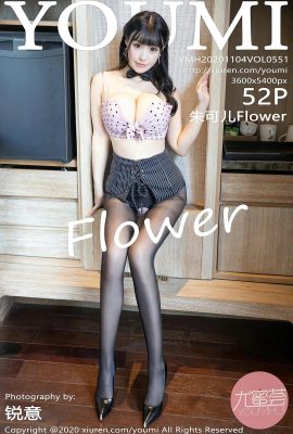 (Siri Youmihui YOUMI) 2020.11.04 Vol.551 Zhu Ker Flower versi penuh tanpa foto tera air (53P)