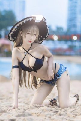 (Siri koleksi dalam talian) Welfare Ji Zhouji ialah arnabel “Jean Bart Swimsuit” Pos Kebajikan VIP (33P)