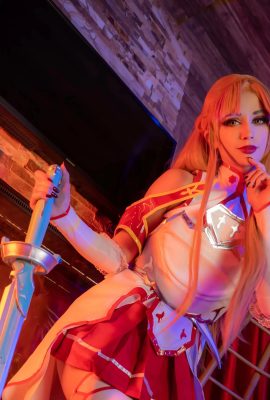 Aery Tiefling cosplay Asuna – Seni Pedang Dalam Talian (126P)